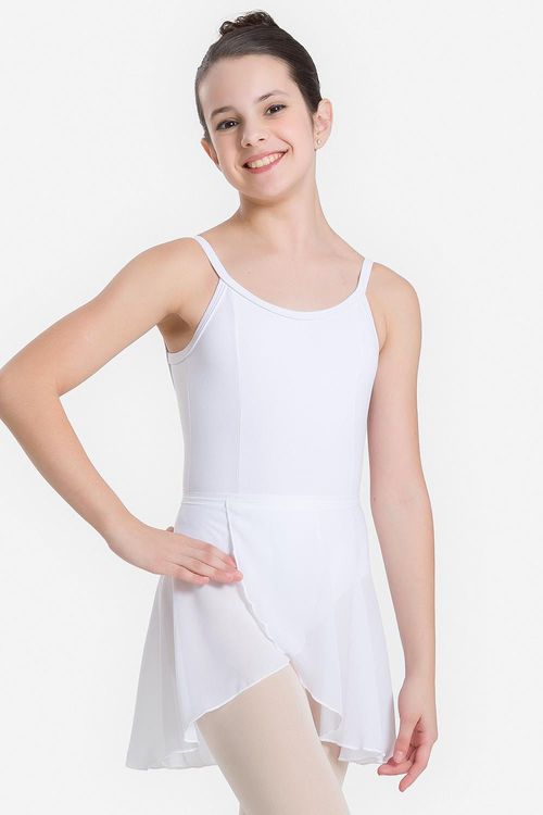 SAIA TRANSPASSADA INFANTIL REF. SD599 - BRANCO